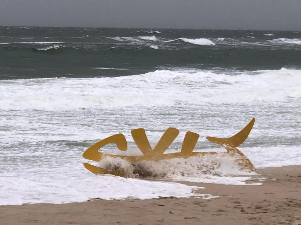 Techt-Bi-Stroen-|-Strandnah-Saunagenuss Westerland Luaran gambar